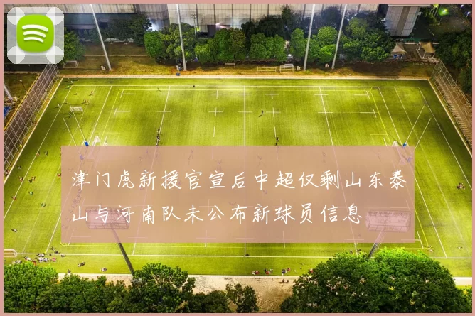 津门虎新援官宣后中超仅剩山东泰山与河南队未公布新球员信息