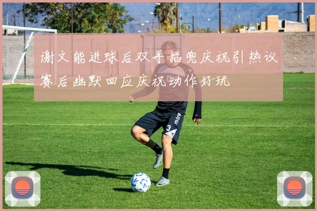 谢文能进球后双手插兜庆祝引热议赛后幽默回应庆祝动作好玩