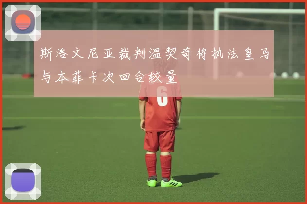 斯洛文尼亚裁判温契奇将执法皇马与本菲卡次回合较量