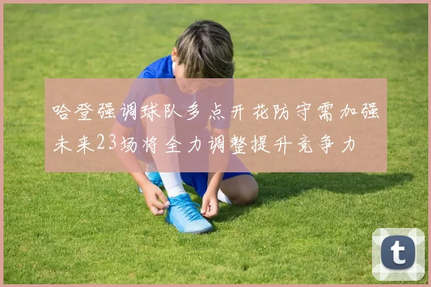 哈登强调球队多点开花防守需加强未来23场将全力调整提升竞争力